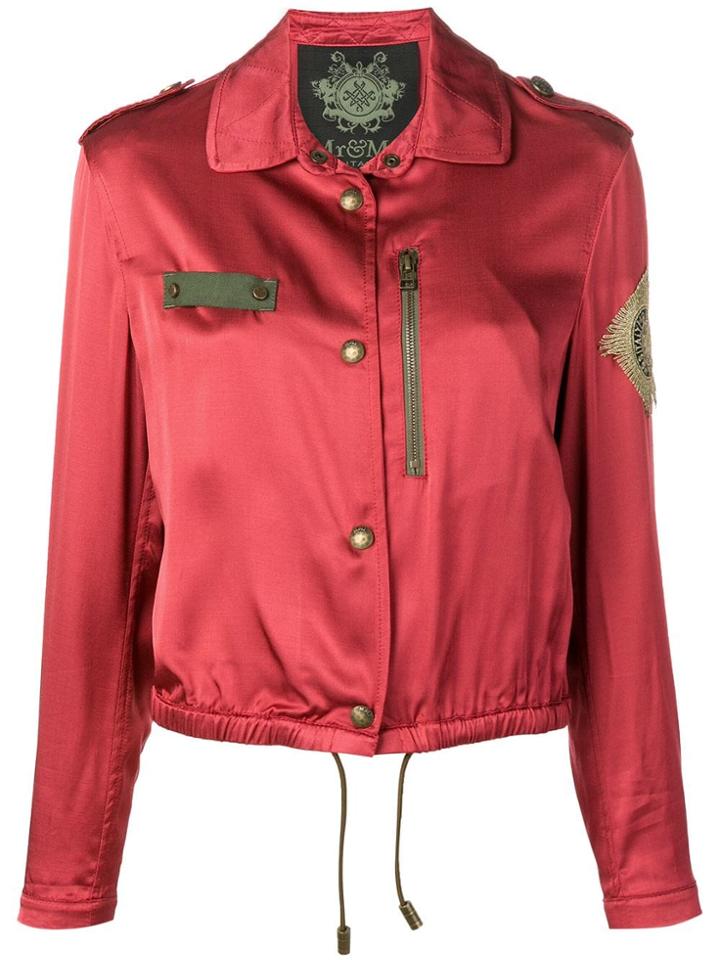Mr & Mrs Italy Metallic Embroidered Jacket