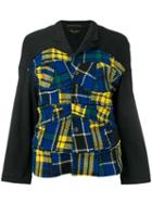 Comme Des Garçons Pre-owned 1999's Patchwork Jacket - Black