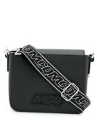 Mcq Alexander Mcqueen Logo Box Bag - Black