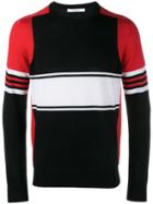 Givenchy Colour Block Panelled Sweater - Black