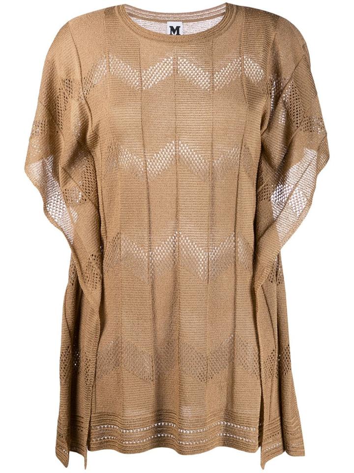 M Missoni Knitted Top - Neutrals