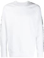 Calvin Klein Jeans Logo Band Sweatshirt - White