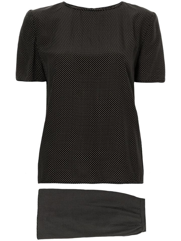 Valentino Pre-owned Two-piece Skirt Suit - Brown