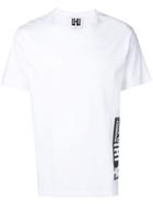 Les Hommes Urban Contrast Stripe T-shirt - White