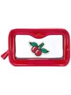 Anya Hindmarch Cherry Make-up Bag - Red