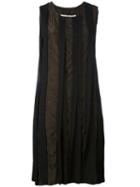 Uma Wang Oversized Tank Top, Women's, Size: Medium, Black, Virgin Wool/cupro