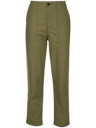 Guild Prime Cropped Trousers - Green