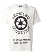Yang Li Occultism T-shirt, Men's, Size: L, White, Cotton