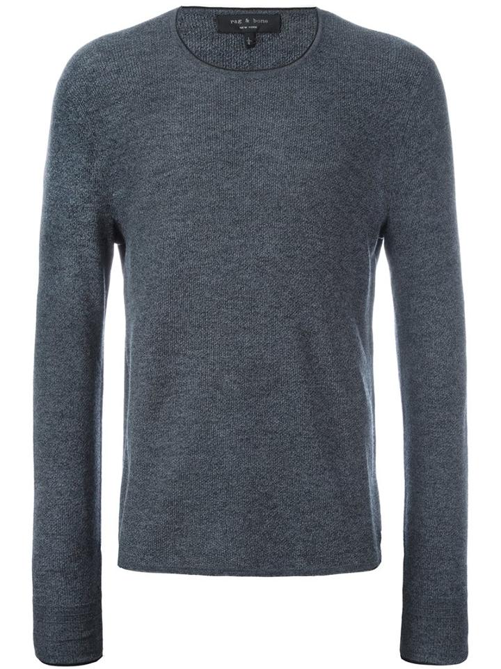 Rag & Bone Collar Contrast Pullover