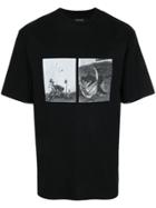 Christian Dada Graphic Print T-shirt - Black
