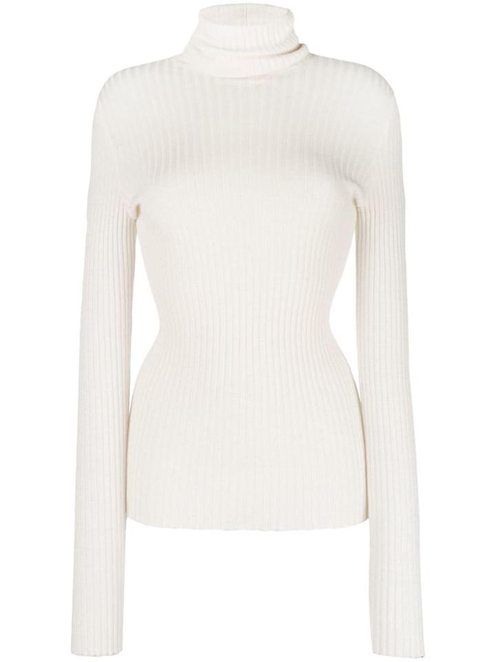 Nude Basic Jumper - White