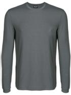 Giorgio Armani Crewneck Top - Grey