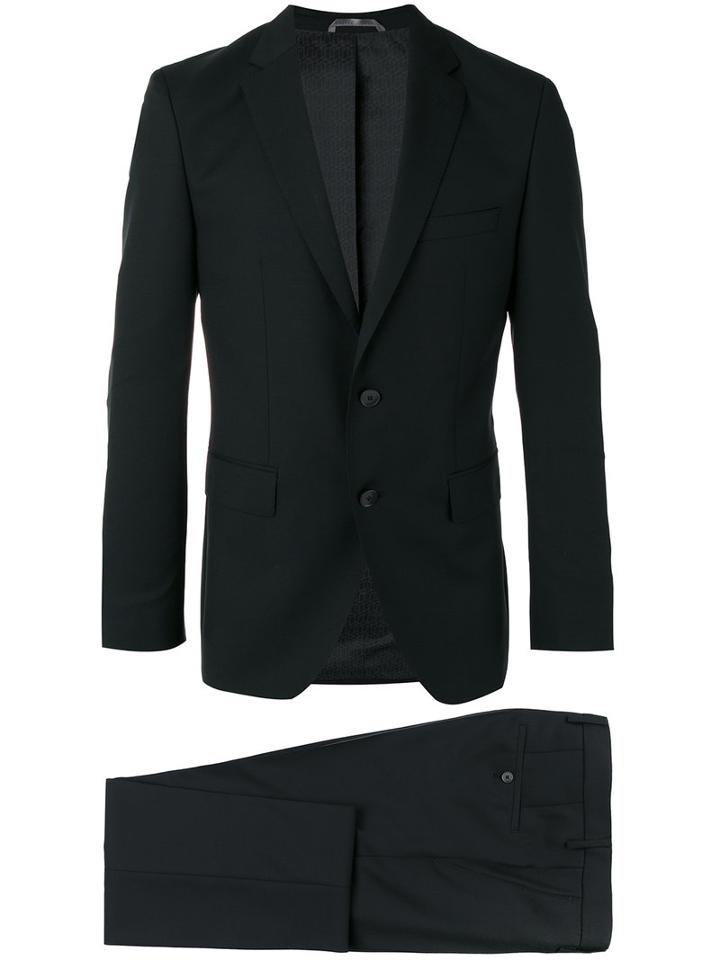 Boss Hugo Boss - Two Piece Suit - Men - Viscose/virgin Wool - 48, Black, Viscose/virgin Wool