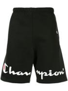 Supreme X Champion Track Shorts - Black