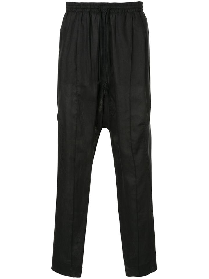 Abasi Rosborough Ankara Trousers - Black