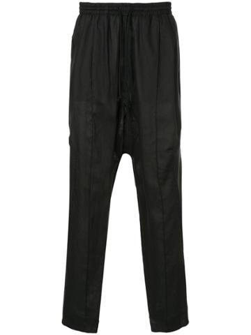 Abasi Rosborough Ankara Trousers - Black
