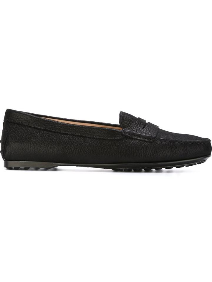 Tod's Textured Classic Fit Loafers
