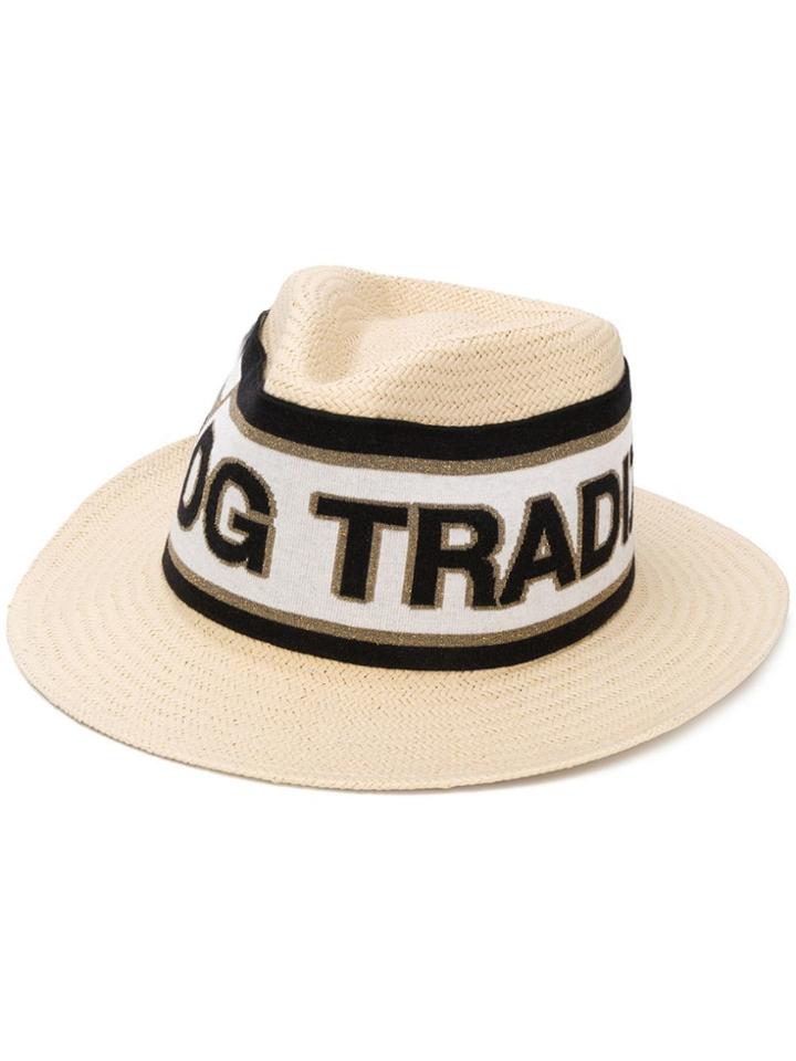 Dolce & Gabbana Devozione Amore Hat - Neutrals