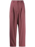 Mm6 Maison Margiela Relaxed Fit Trousers - Pink