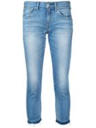 Red Card - Cropped Skinny Jeans - Women - Cotton/polyurethane - 26, Blue, Cotton/polyurethane