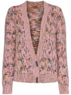 Missoni Knitted Mohair Wool Cardigan - Pink