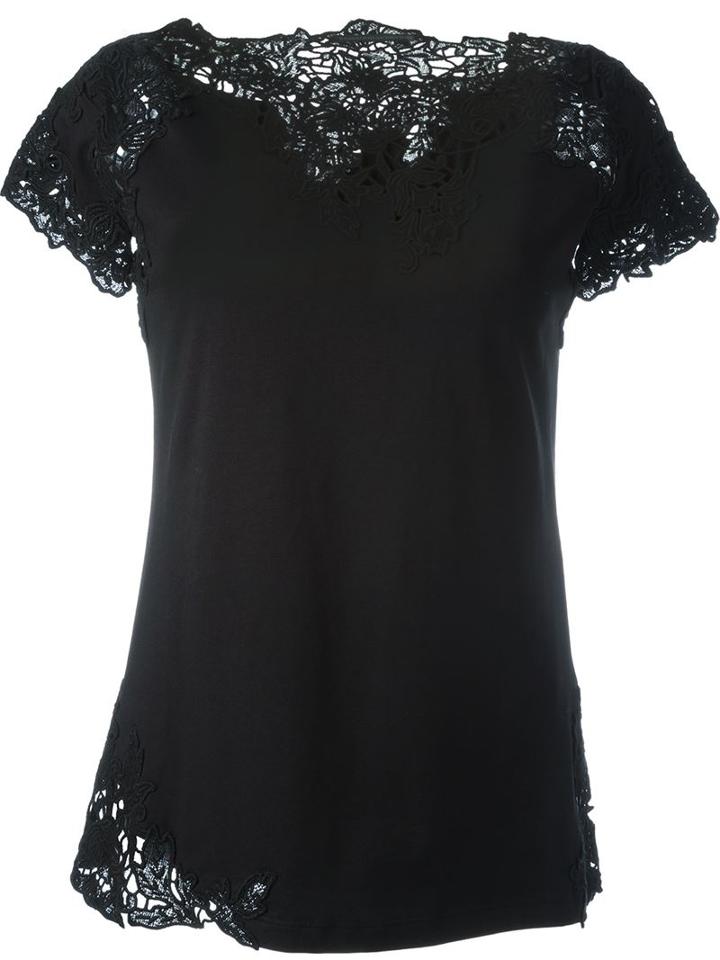 Ermanno Scervino Crochet Detail Top