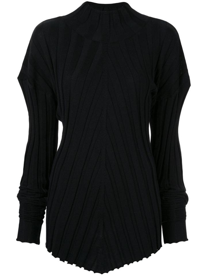 Boyarovskaya Mutton Sleeve Jumper - Black
