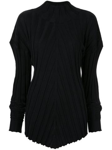 Boyarovskaya Mutton Sleeve Jumper - Black