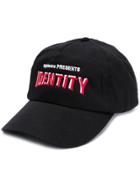 Applecore Logo Print Cap - Black