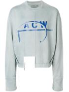 A-cold-wall* Logo Print Sweatshirt - Grey