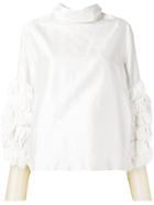 Toga Heavy Pleated Blouse - White