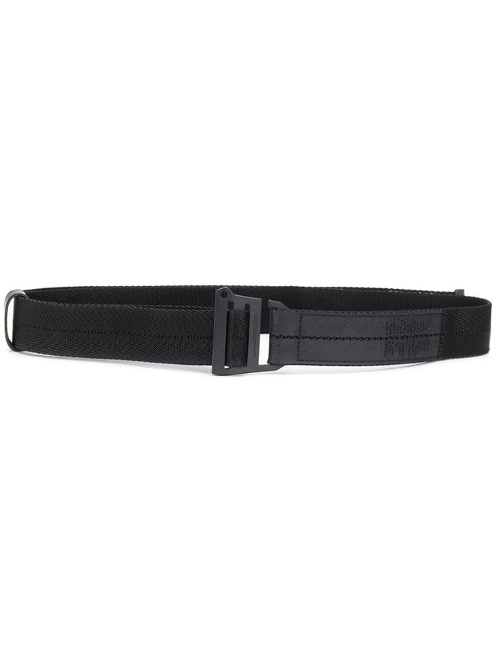 Julius Front Buckled Belt - Black