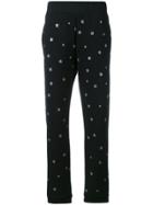 Christopher Kane Printed Joggers - Black