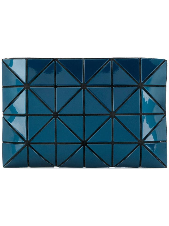 Bao Bao Issey Miyake Lucent Pouch Clutch - Blue