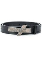 Julius Cross Belt - Black