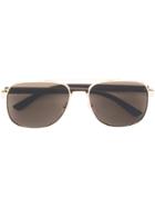 Gucci Eyewear Aviator Style Sunglasses - Brown