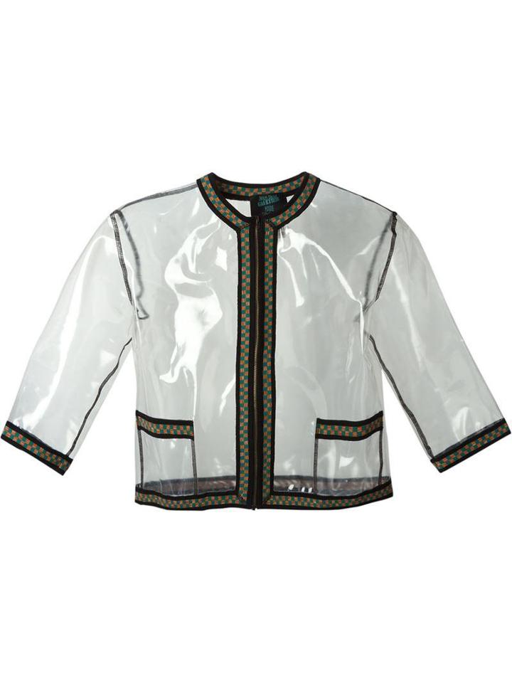 Jean Paul Gaultier Vintage Clear See-through Jacket