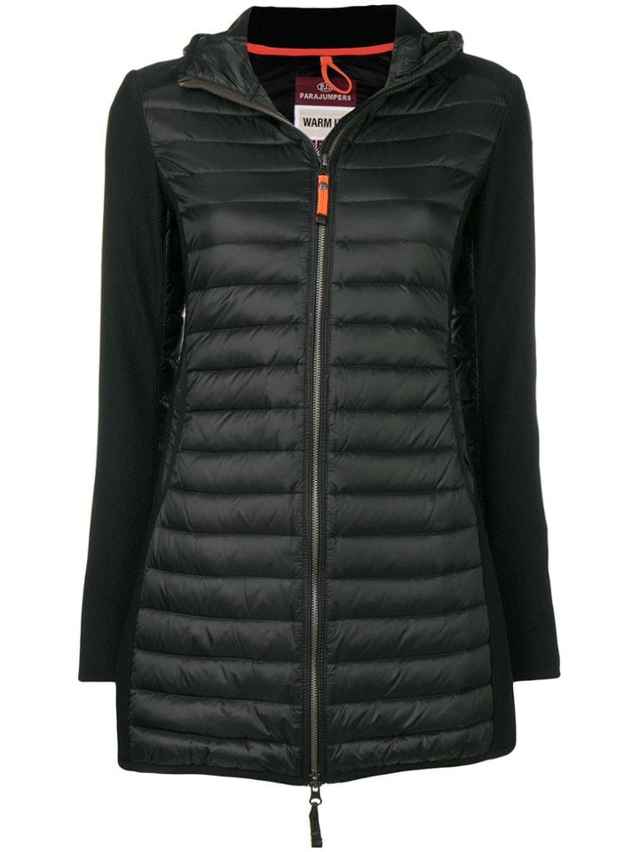 Parajumpers Puffer Fleece Jacket - Black