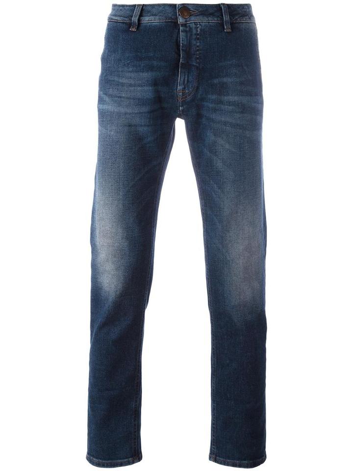 Barba Regular Jeans, Men's, Size: 33, Blue, Cotton/spandex/elastane