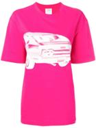 Calvin Klein Jeans Est. 1978 Oversize Car Print T-shirt - Pink