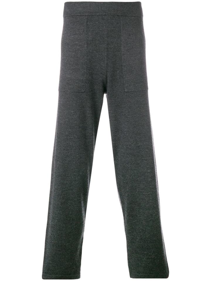 Pringle Of Scotland Knitted Lounge Trousers - Grey