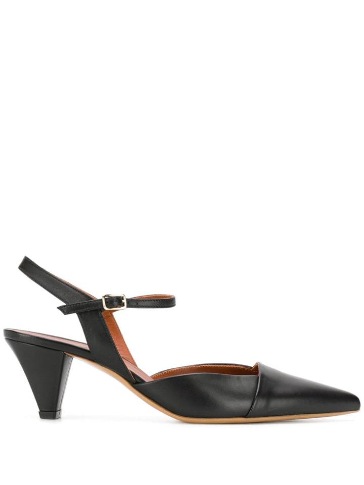 Michel Vivien Flint Pumps - Black