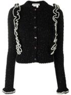 Philosophy Di Lorenzo Serafini Cardigan With Frill - Black