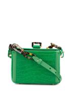 Nico Giani Cerea Crocodile-effect Bag - Green