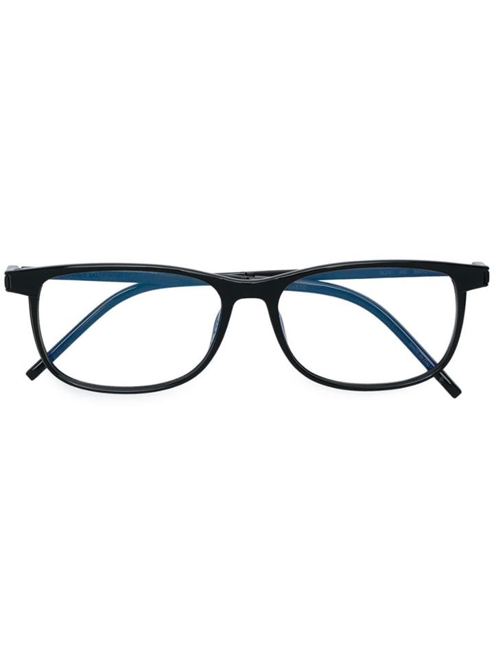 Saint Laurent Eyewear Rectangular Eyeglasses - Black