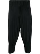 Homme Plissé Issey Miyake Tapered Plissé Pants - Black