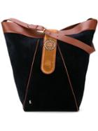 Roberta Di Camerino Vintage Velvet Bucket Shoulder Bag