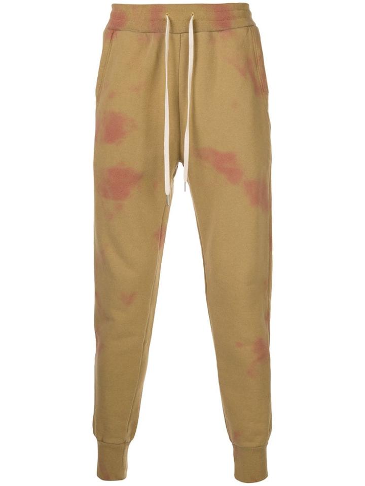 John Elliott Double Dye Track Pants - Yellow