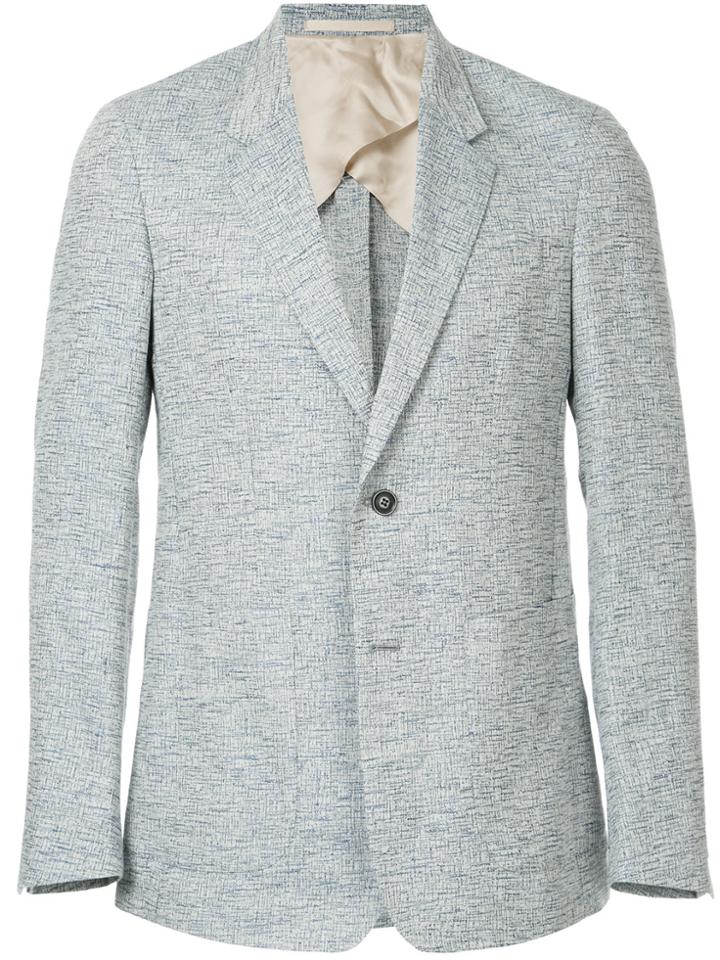 Cerruti 1881 Lightweight Micro-print Blazer - Blue