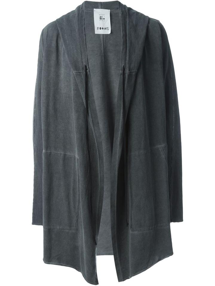Rooms By Lost And Found Asymmetric Raw-edge Jacket
